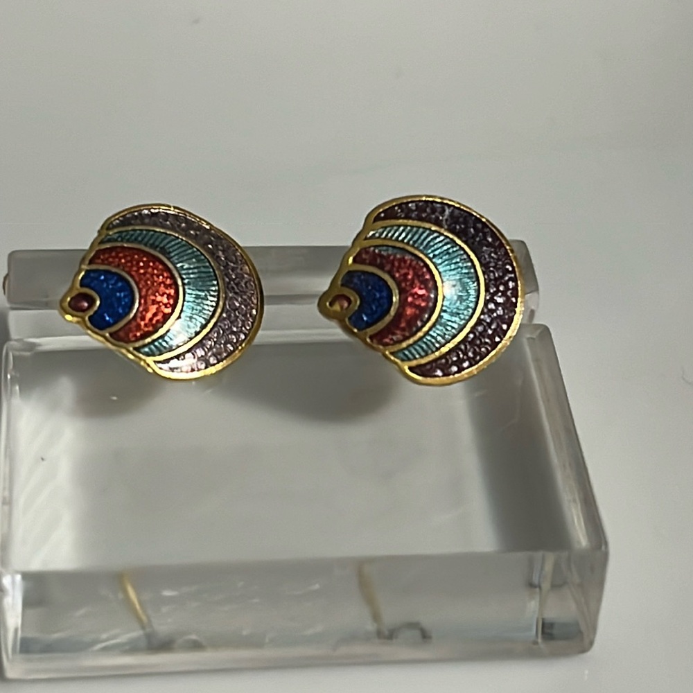 018 Vintage stud earring pierced